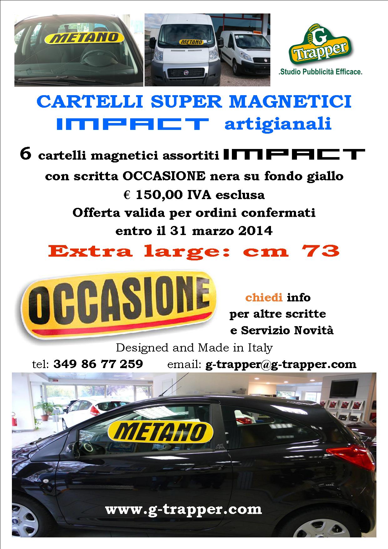 Porta Targa Prova Magnetici e Cartelli Magnetici Professionali – G-Trapper  & Partners