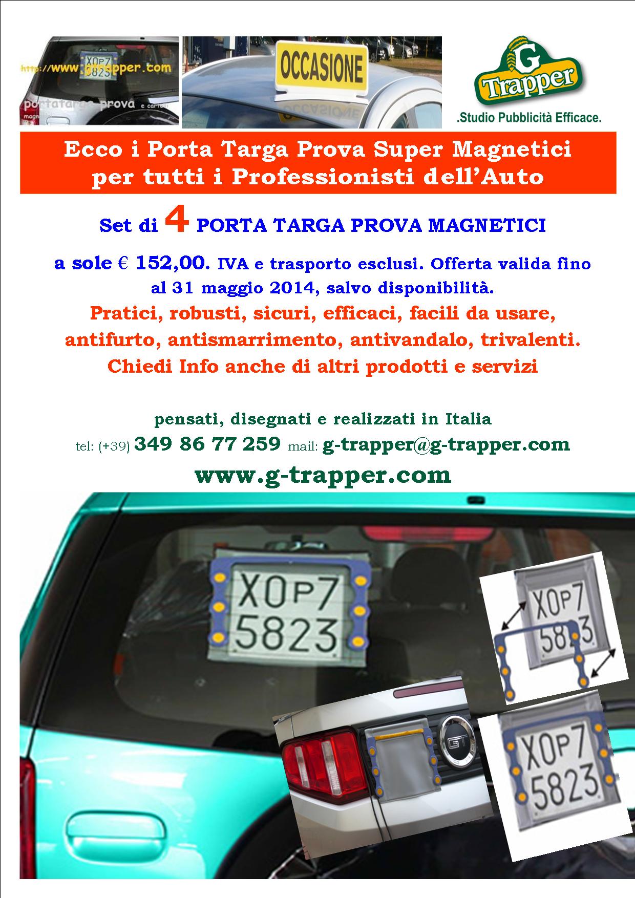 http://www.g-trapper.com/wp-content/uploads/2014/03/porta-targa-prova-magnetici-4-pezzi-www.g-trapper.com-tel-3498677259.jpg
